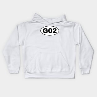 G02 Chassis Code Marathon Style Kids Hoodie